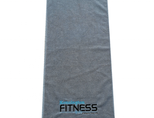 35x75cm plain weaving customized   embroidery logo cotton terry fitness towels