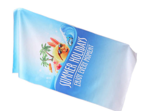 Custom design large size surf travel beach towel with photo
