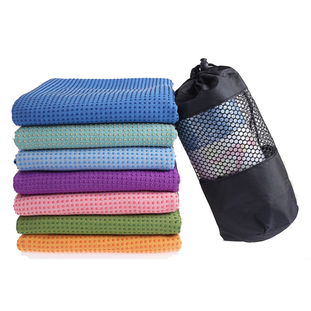 Microfiber Silicon Non-Slip Yoga Towel - China Yoga Towel and Yoga