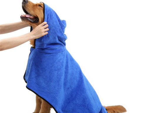 Wholesale quality microfiber comfortable and water absorbent named dog towels with hood