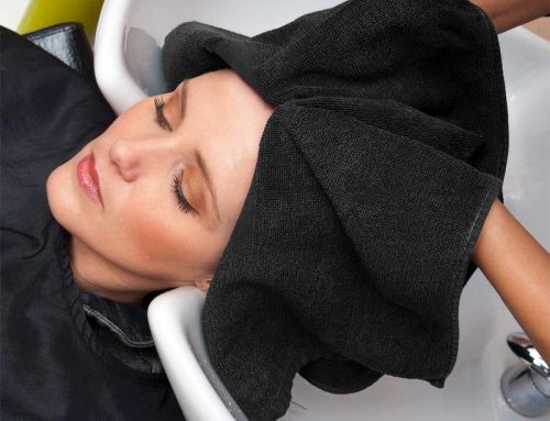 Professionele anti-bleekmiddel zwarte katoenen spa handdoek wrap groothandel kwaliteit veelzijdige spa handdoek leverancier